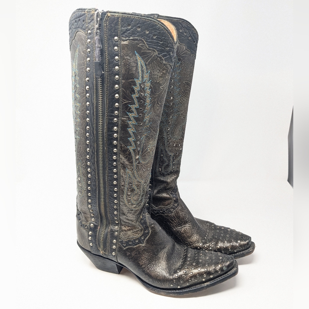 Dan Post Women's Tempted Studded Cowboy Boots Women's Size 8.5 M 3227 Western